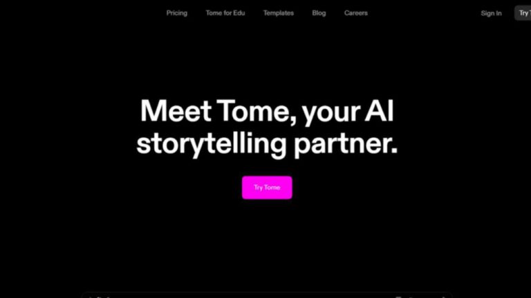 What is Tome Ai Tool & How it Works