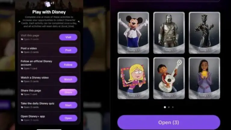 How to Get All the Disney 100 Years Cards on TikTok in 2023
